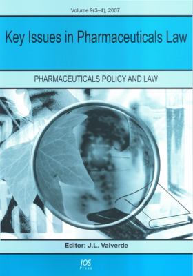 Key Issues in Pharmaceuticals Law   2007 9781586038403 Front Cover