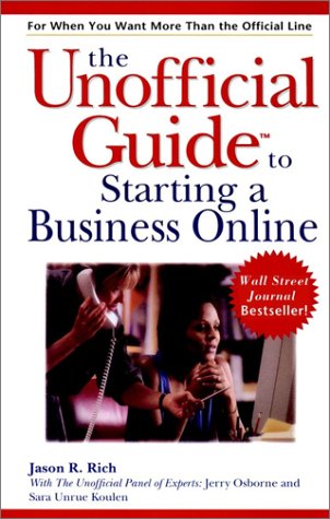 Unofficial Guide to Starting a Business Online   2000 9780028633404 Front Cover