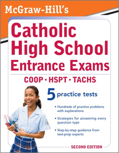McGraw-Hill's Catholic High School Entrance Exams, 2ed  2nd 2009 9780071608404 Front Cover