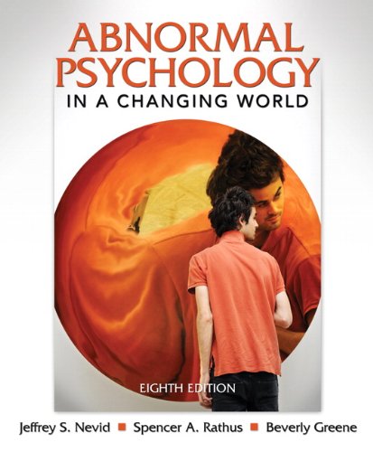 Abnormal Psychology in a Changing World  8th 2011 9780205773404 Front Cover