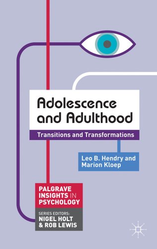Adolescence and Adulthood Transitions and Transformations  2012 9780230296404 Front Cover