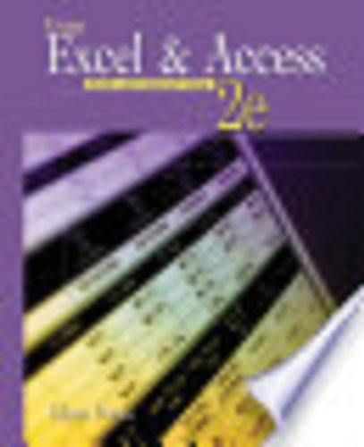 Using Excel and Access for Accounting (Book Only)  2nd 2009 9780324784404 Front Cover