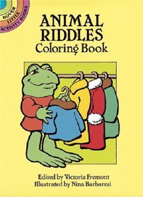 Animal Riddles Coloring Book   1991 9780486266404 Front Cover
