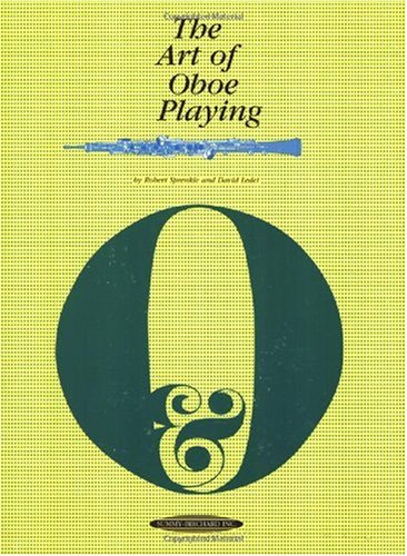 Art of Oboe Playing   1996 9780874870404 Front Cover