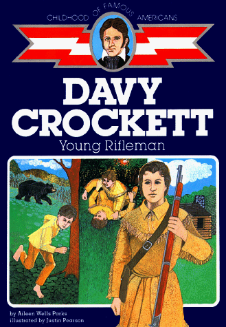 Davy Crockett Young Rifleman  1983 (Reprint) 9780020418405 Front Cover