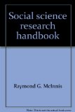 Social Science Research Handbook  1975 9780064601405 Front Cover
