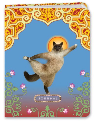 Cat Yoga Mini Journal  N/A 9780307395405 Front Cover