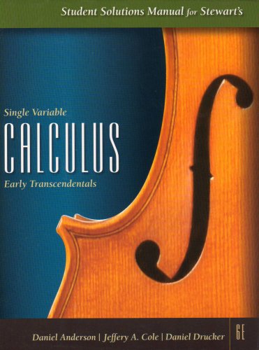 Single Variable Calculus  6th 2008 9780495012405 Front Cover