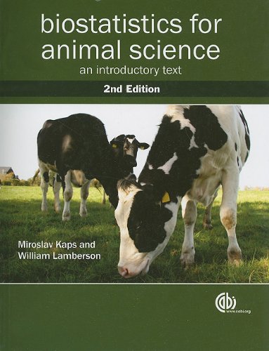 Biostatistics for Animal Science An Introductory Text 2nd 2009 9781845935405 Front Cover
