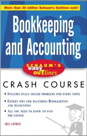 Schaum's Easy Outline of Bookkeeping and Accounting   2004 9780071422406 Front Cover