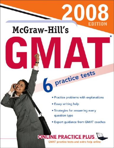 McGraw-Hill's GMAT, 2008 Edition  2nd 2007 (Revised) 9780071493406 Front Cover