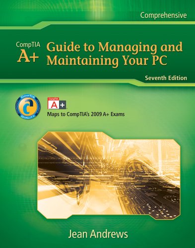 Managing and Maintaining Your PC  7th 2010 (Lab Manual) 9781435487406 Front Cover