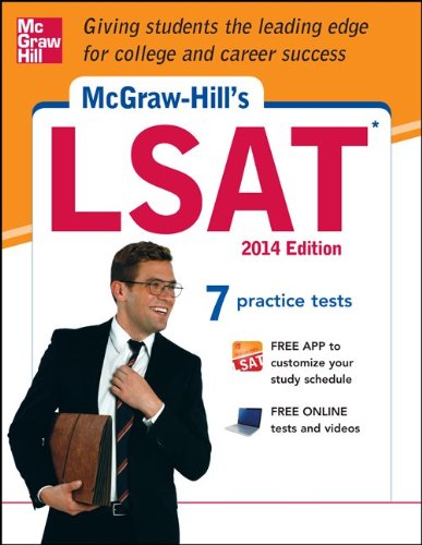 McGraw-Hill's LSAT, 2014 Edition  8th 2013 9780071821407 Front Cover