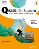 Q - Skills for Success Level 1 Listening and Speaking Student Book with IQ Online 2nd 2011 (Student Manual, Study Guide, etc.) 9780194818407 Front Cover