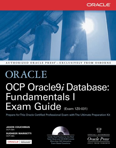 OCP Oracle9i Database: Fundamentals I Exam Guide   2002 9780072195408 Front Cover