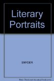 Literary Portraits N/A 9780024131409 Front Cover