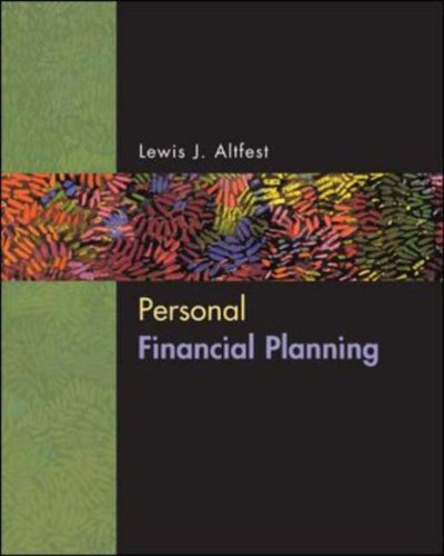 Personal Financial Planning   2007 9780072536409 Front Cover