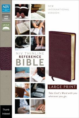 Niv Thinline Reference Bible  Large Type  9780310436409 Front Cover