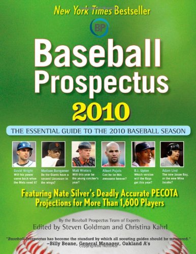 Baseball Prospectus 2010   2010 9780470558409 Front Cover