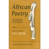 African Poetry  N/A 9780521041409 Front Cover
