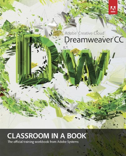 Adobe Dreamweaver CC Classroom in a Book  2013 9780321919410 Front Cover