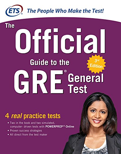 Official Guide to the GRE General Test, Third Edition  3rd 2017 9781259862410 Front Cover