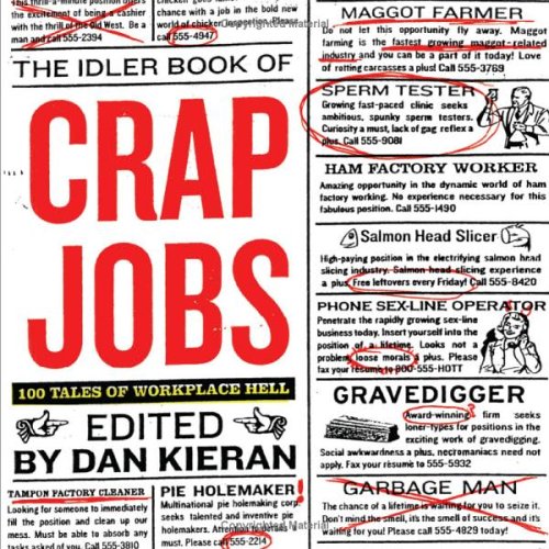 Crap Jobs 100 Tales of Workplace Hell  2005 9780060833411 Front Cover