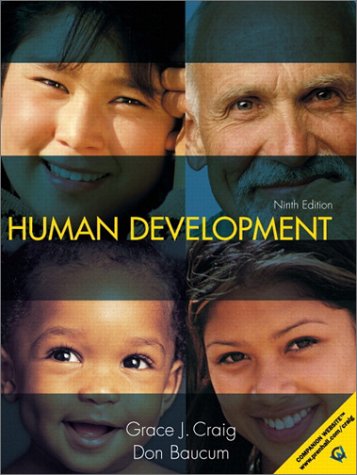Human Development  9th 2002 9780130334411 Front Cover