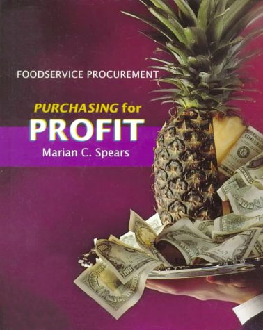 Foodservice Procurement Purchasing for Profit  1999 9780024142412 Front Cover