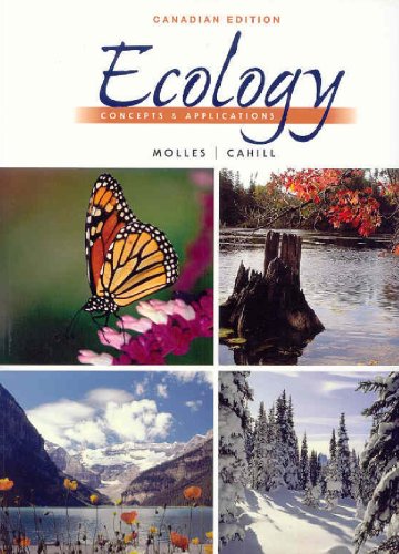 ECOLOGY  >CANADIAN< 1st 9780070963412 Front Cover
