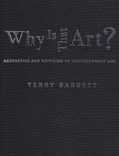 Why Is That Art? Aesthetics and Criticism of Contemporary Art  2007 9780195167412 Front Cover