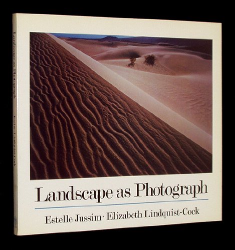Landscape As Photograph  1985 9780300039412 Front Cover
