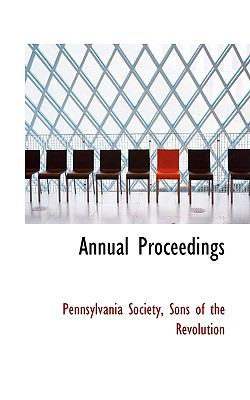Annual Proceedings N/A 9780559871412 Front Cover