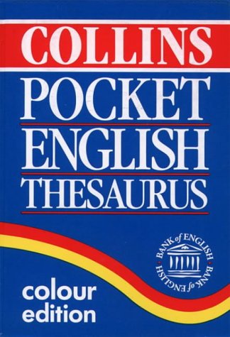 Pocket Reference Thesaurus   1988 9780004332413 Front Cover