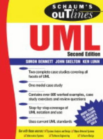 Schaum's Outline's UML  2nd 2004 (Revised) 9780077107413 Front Cover