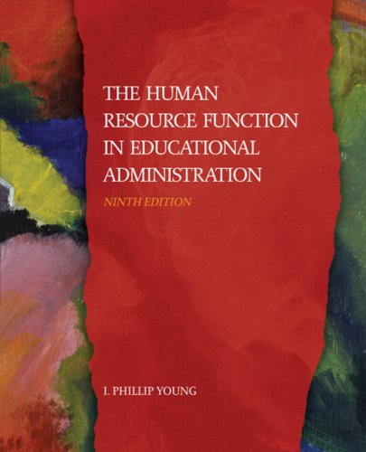 Human Resource Function in Educational Administration  9th 2008 9780132435413 Front Cover