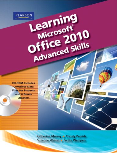 Learning Microsoft Office 2010   2011 (Student Manual, Study Guide, etc.) 9780135108413 Front Cover