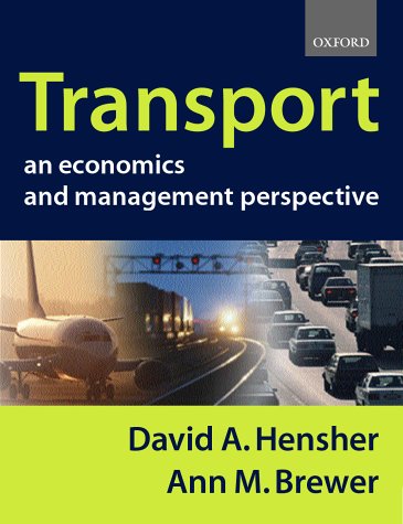 Transport An Economics and Management Perspective  2001 9780198776413 Front Cover