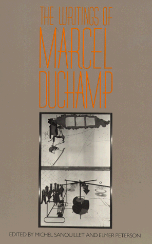 Writings of Marcel Duchamp  Reprint  9780306803413 Front Cover