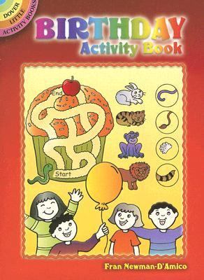 Birthday Activity Book  Activity Book  9780486444413 Front Cover