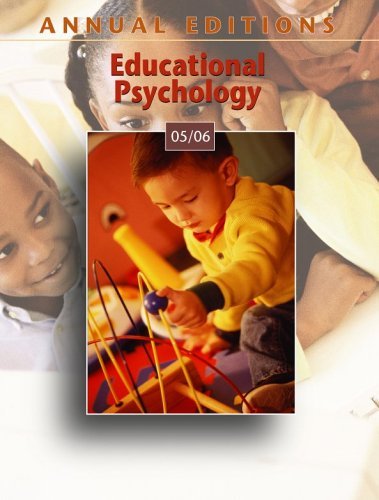 Annual Editions : Educational Psychology 05/06 20th 2006 9780073195414 Front Cover