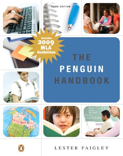 Penguin Handbook MLA Update (paperbound) 3rd 2009 9780205743414 Front Cover