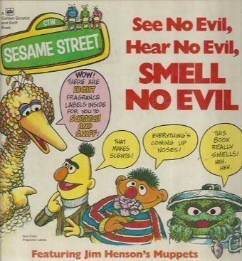 See No Evil, Hear No Evil, Smell No Evil Sesame Street N/A 9780307135414 Front Cover