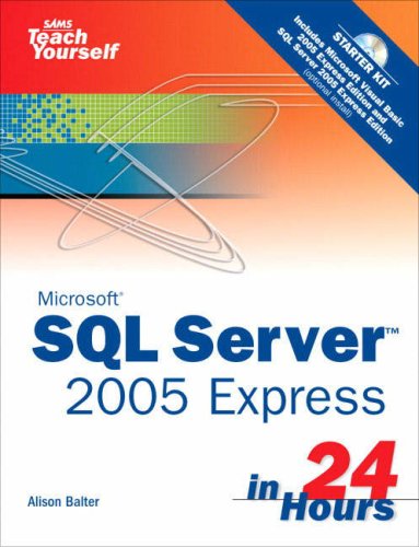 Microsoft SQL Server 2005 Express   2006 9780672327414 Front Cover
