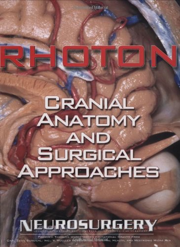 Cranial Anatomy and Surgical Approaches   2003 9780781793414 Front Cover