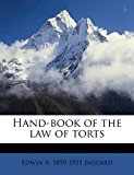 Hand-Book of the Law of Torts  N/A 9781171795414 Front Cover
