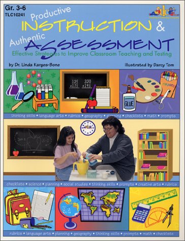 Productive Instruction and Authentic Assessment : Effective Strategies to Improve Classroom Teaching and Testing  2000 (Teachers Edition, Instructors Manual, etc.) 9781573102414 Front Cover