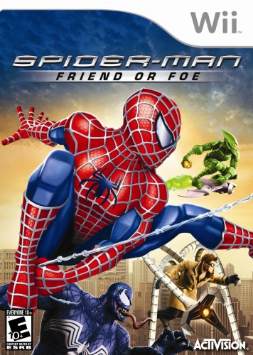 Spiderman: Friend or Foe Nintendo Wii artwork