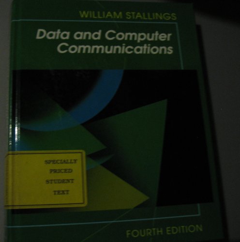 Data and Computer Communications  4th 1994 9780024154415 Front Cover