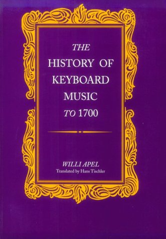 History of Keyboard Music To 1700  2nd 9780253211415 Front Cover